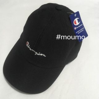 チャンピオン(Champion)の⚫️値下不可⚫️Champion キャップ  帽子 ブラック×ホワイト(キャップ)