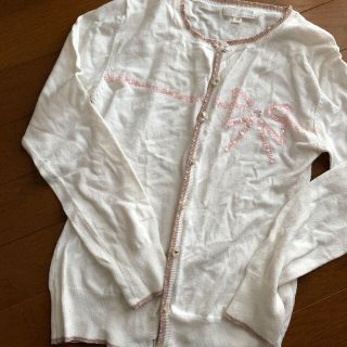 ミッシェルクラン(MICHEL KLEIN)のKLEN D'OEIL (๑˃̵ᴗ˂̵) カーディガン　中古(カーディガン)