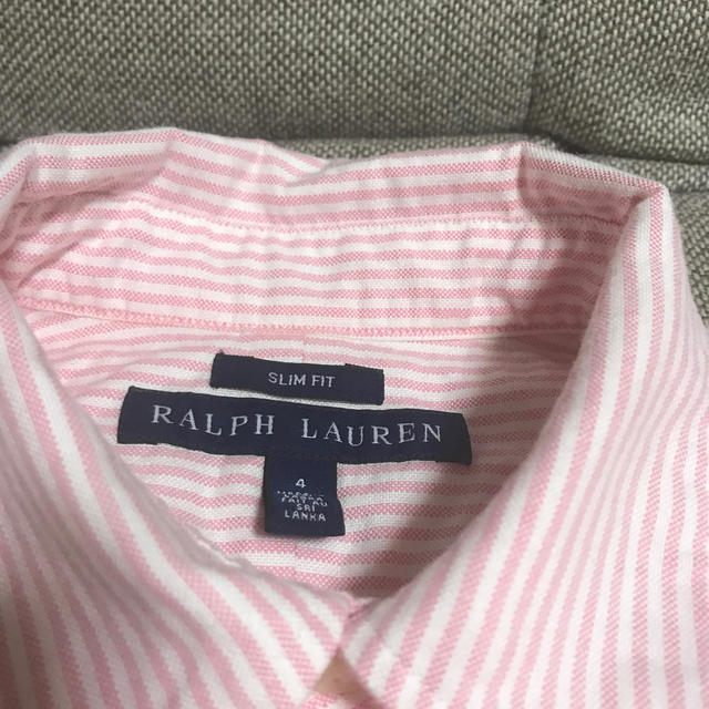 Ralph Lauren(ラルフローレン)のラルフローレン　ストライプシャツ　レディース  レディースのトップス(シャツ/ブラウス(長袖/七分))の商品写真