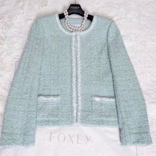 フォクシー(FOXEY) ニットジャケット（ベージュ系）の通販 44点