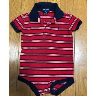 ラルフローレン(Ralph Lauren)の美品　RALPH LAUREN ラルフローレン　6〜12m ロンパース80(ロンパース)