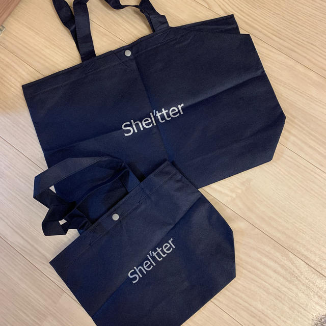 Shel'tter ORIGINAL(シェルターオリジナル)のシェルター　ショップ袋 レディースのバッグ(ショップ袋)の商品写真