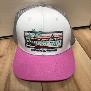 パタゴニア(patagonia)のハワイ限定　patagonia pataloha キャップ　ピンク(キャップ)