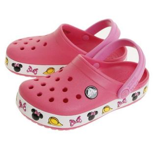 クロックス(crocs)の18.5cm crocs crocband minnie clog K ミニー(サンダル)