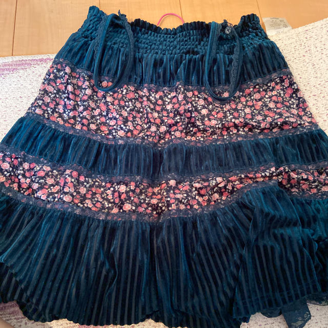 axes femme(アクシーズファム)のアクシーズのキャミソールスカート レディースのスカート(ひざ丈スカート)の商品写真