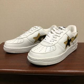 アベイシングエイプ(A BATHING APE)のA BATHING APE bape sta エイプ　ベイプスター　27.5㎝(スニーカー)