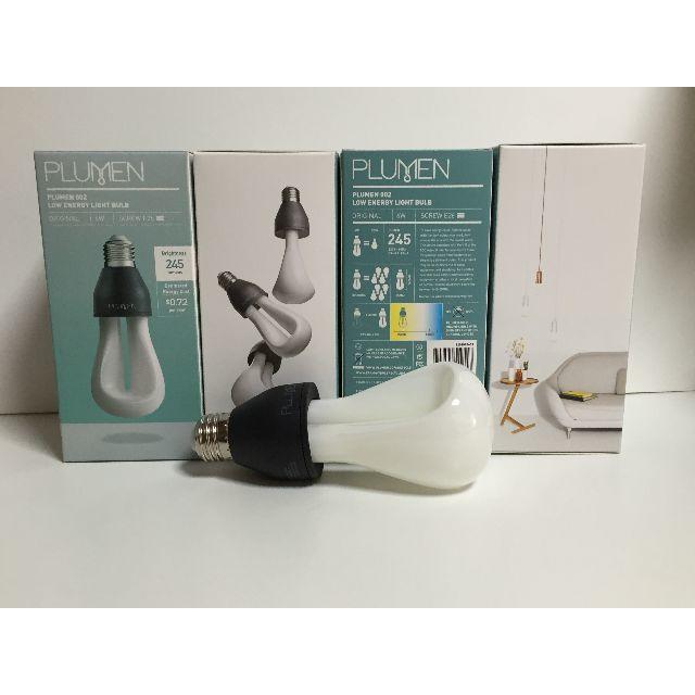 PLUMEN 002 CFL プルーメン ヤマギワ デザイン照明 省エネ電球 インテリア/住まい/日用品のライト/照明/LED(蛍光灯/電球)の商品写真