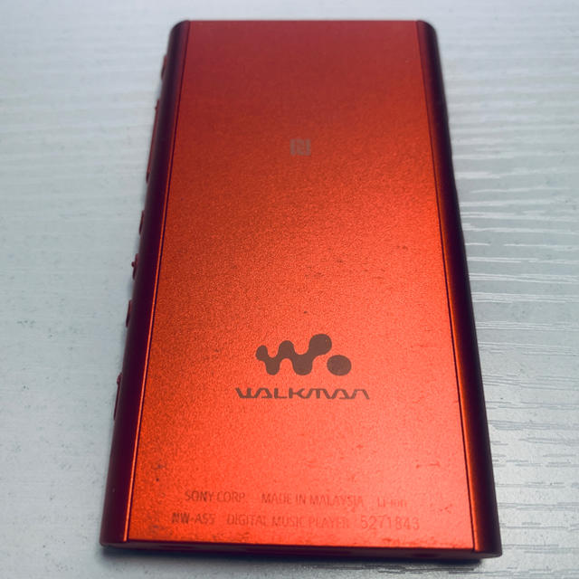 WALKMAN - SONY WALKMAN NW-A55 16GB REDの通販 by バスマニア’s shop｜ウォークマンならラクマ