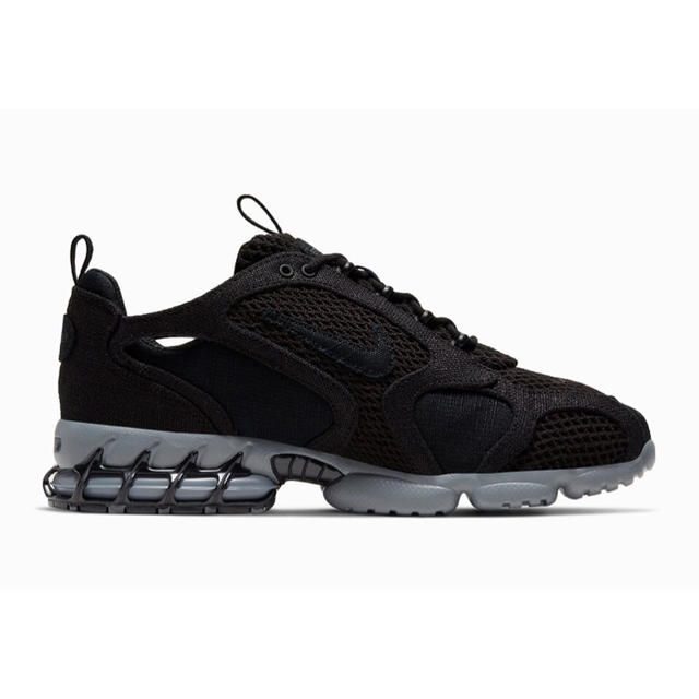 Stussy Nike Air Zoom Spiridon Black Grey