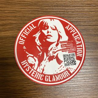 ヒステリックグラマー(HYSTERIC GLAMOUR)のステッカー(ノベルティグッズ)