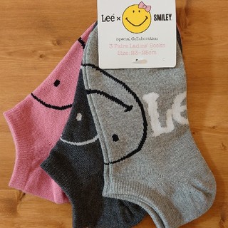 リー(Lee)の靴下 ３足セット ＬＥＥ スマイル(ソックス)