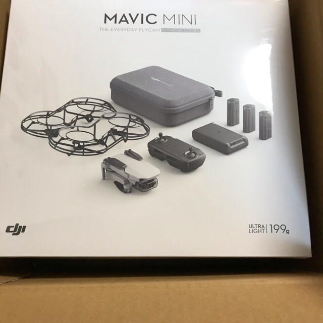 【新品未開封】領収書同梱 Mavic Mini Fly More Combo199g最大飛行時間