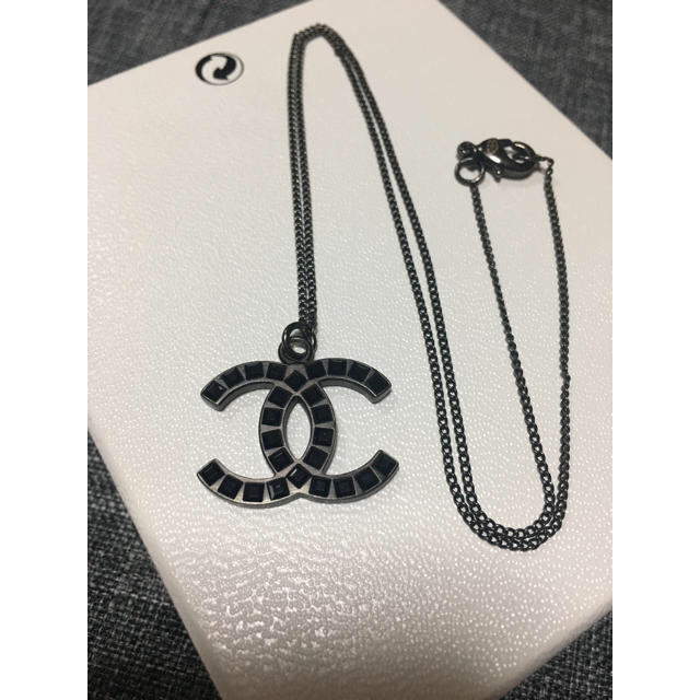 未使用♡ 人気のブラック♡ CHANEL ネックレス ◡̈♥︎