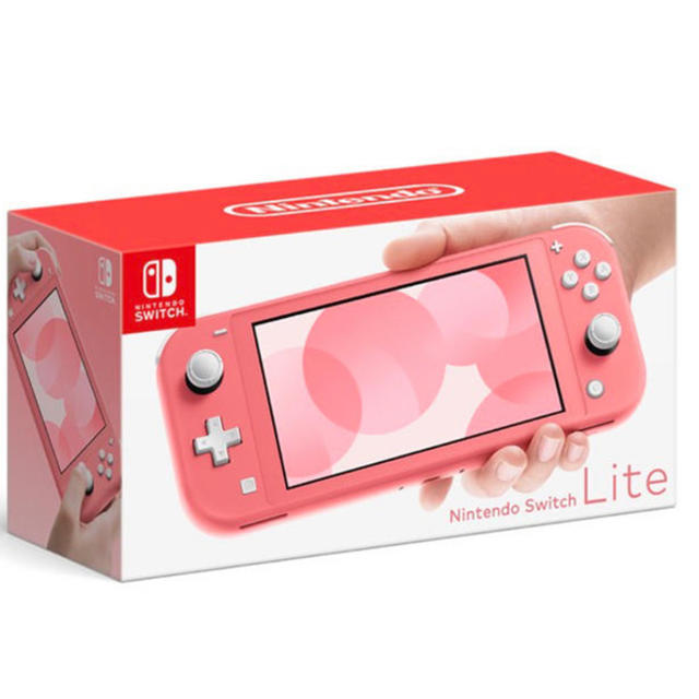 Nintendo Switch Lite 本体 コーラルピンク