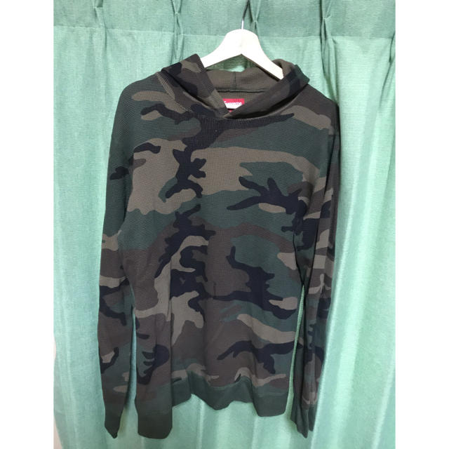 supreme Hooded Waffle Thermal 1