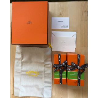 エルメス(Hermes)のエルメス　ローズ　シャワージェル&クレンジングジェル　ギフトセット　専用袋付き(ボディソープ/石鹸)