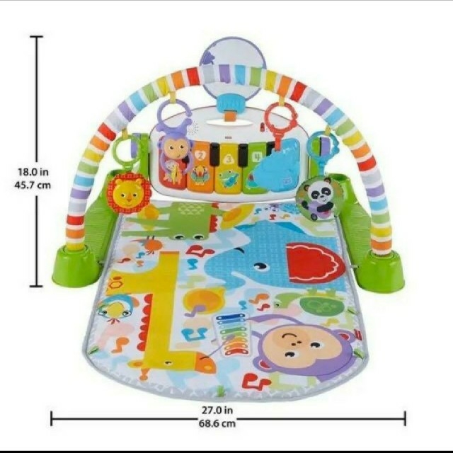 Fisher-Price(フィッシャープライス)のフィッシャープライス　あんよでキック！4WAYバイリンガル キッズ/ベビー/マタニティのおもちゃ(ベビージム)の商品写真