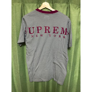 シュプリーム(Supreme)のSupreme Micro Stripe Tee サイズM(Tシャツ/カットソー(半袖/袖なし))