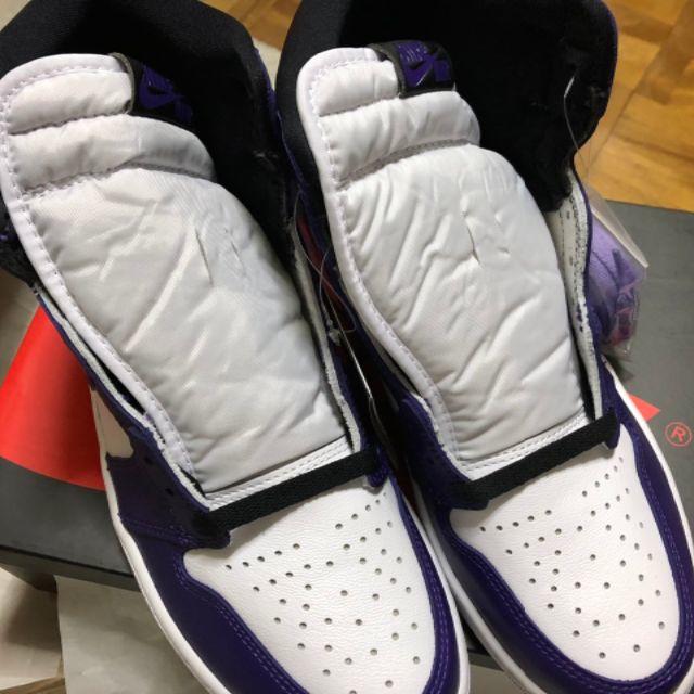 NIKE(ナイキ)のnike jordan1 high court purple 27cm メンズの靴/シューズ(スニーカー)の商品写真