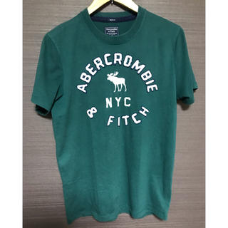 アバクロンビーアンドフィッチ(Abercrombie&Fitch)のアバクロンビー&フィッチ NYC Tシャツ　緑　グリーン(Tシャツ/カットソー(半袖/袖なし))
