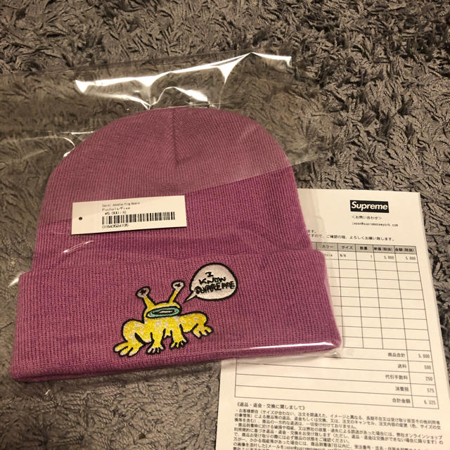 supreme×Daniel Johnston Beanieニット帽/ビーニー