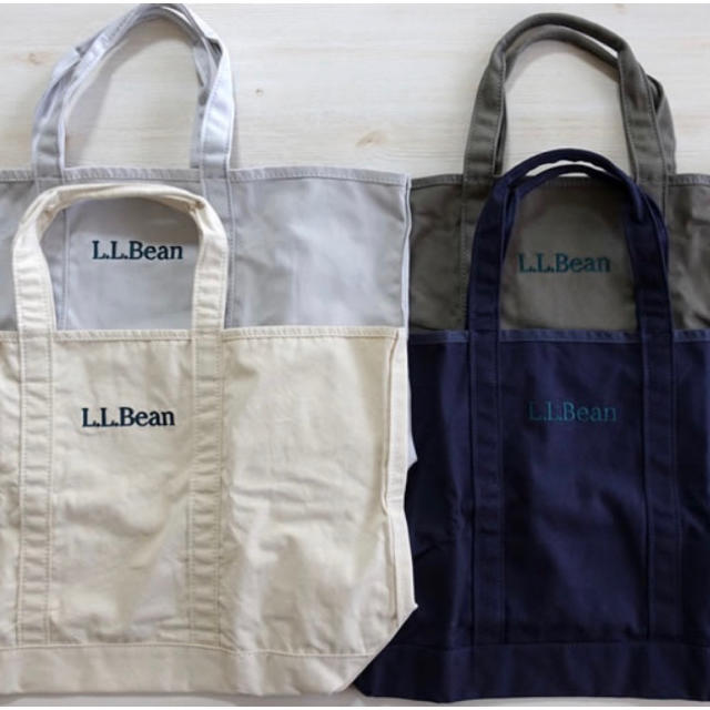 L.L.Bean(エルエルビーン)の新品未使用 L.L.Bean トートバッグ Dusty Olive カーキ レディースのバッグ(トートバッグ)の商品写真