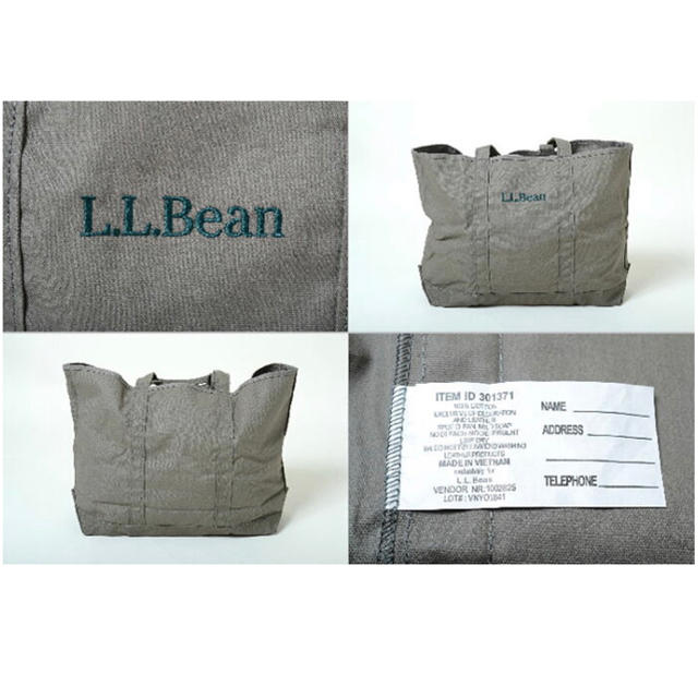 L.L.Bean(エルエルビーン)の新品未使用 L.L.Bean トートバッグ Dusty Olive カーキ レディースのバッグ(トートバッグ)の商品写真