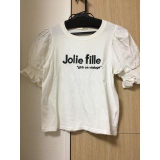 リリーブラウン(Lily Brown)のLily Brown  パフスリーブTシャツ(Tシャツ(半袖/袖なし))