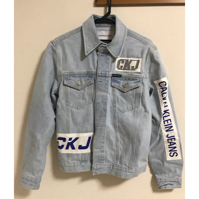 Calvin Klein(カルバンクライン)のCKデニムトラッカージャケット レディースのジャケット/アウター(Gジャン/デニムジャケット)の商品写真