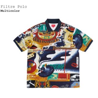 シュプリーム(Supreme)のSupreme filtre polo Mサイズ(ポロシャツ)