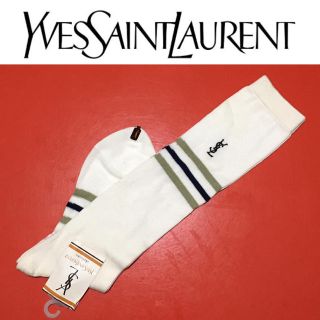 サンローラン(Saint Laurent)のイヴサンローラン ソックス 靴下 Yves Saint Laurent 新品(ソックス)