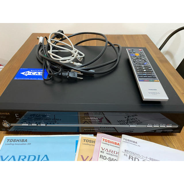 VARDIA RD-S601 W録画　600GB HDD/DVDレコーダー