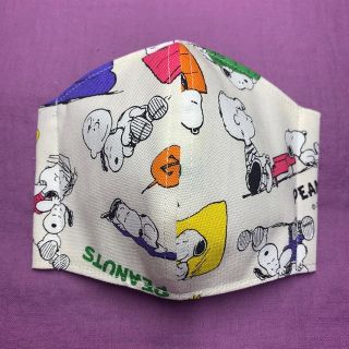 スヌーピー(SNOOPY)の【大人サイズ】立体インナーマスク PEANUTS スヌーピー ハンドメイド(その他)