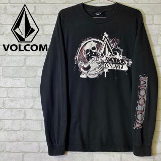 ボルコム(volcom)のvolcom ボルコム メキシコ製 カットソー  ロングスリーブ スカルTEE(Tシャツ/カットソー(七分/長袖))