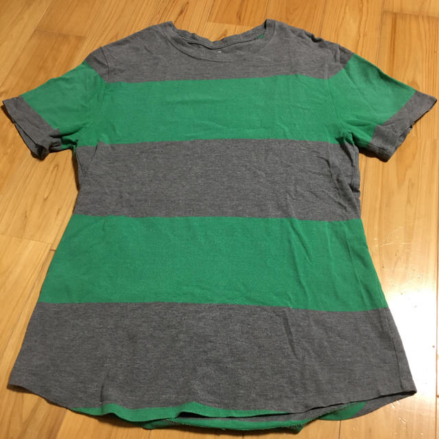 GAP(ギャップ)のGAPボーダーメンズTシャツ メンズのトップス(Tシャツ/カットソー(半袖/袖なし))の商品写真