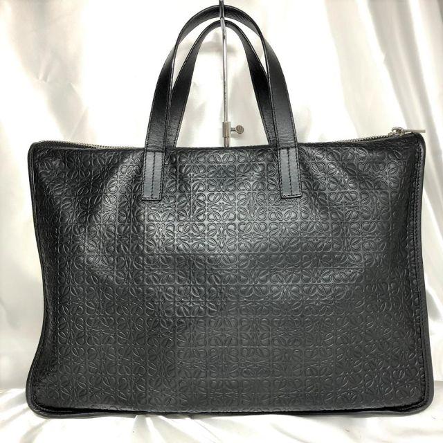 LOEWE(ロエベ)のロエベ　ビジネスバッグ　黒　リピート　レザー メンズのバッグ(ビジネスバッグ)の商品写真