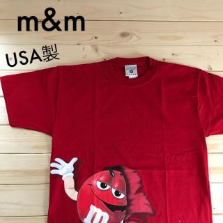 エムアンドエム(M&M)のm&m Tシャツ USA製 ヴィンテージ古着 企業モノ(Tシャツ/カットソー(半袖/袖なし))