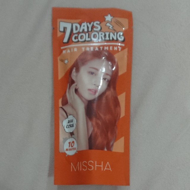 MISSHA(ミシャ)のセブンデイズカラーリング コスメ/美容のヘアケア/スタイリング(カラーリング剤)の商品写真