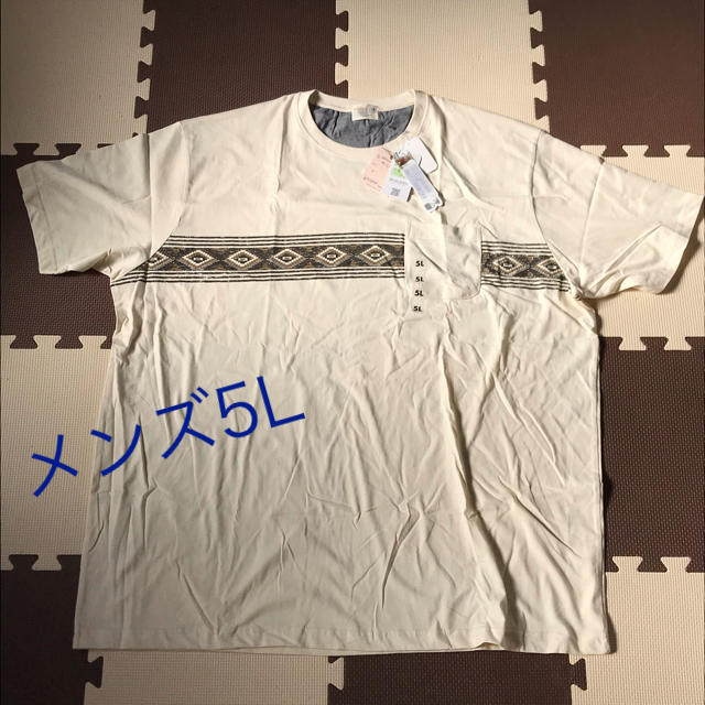 5L 半袖Tシャツ メンズ 抗菌素材 大きいサイズ メンズのトップス(Tシャツ/カットソー(半袖/袖なし))の商品写真