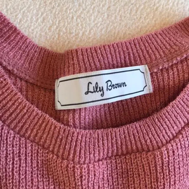 Lily Brown リリーブラウン サマーニットトップスの通販 by 他アプリも出品の為気になるのはコメントを|リリーブラウンならラクマ BEATRICE ベアトリス 薄手ニット アンゴラ混 ゆるダボ