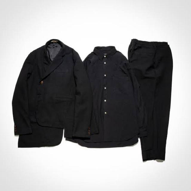 山口一郎着COMME des GARCONS HOMME PLUS縮絨シャツ 新登場 restocks