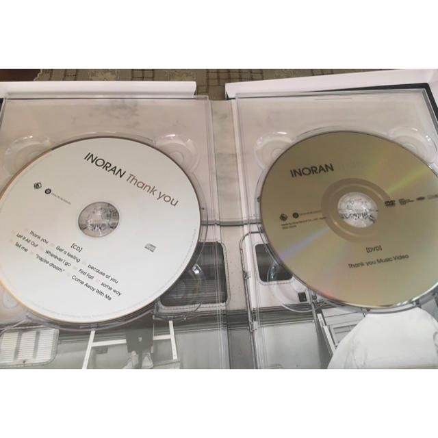 INORAN Thank you＜CD+DVD初回限定盤＞ エンタメ/ホビーのCD(ポップス/ロック(邦楽))の商品写真