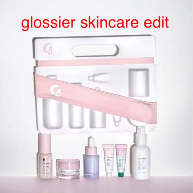 Sephora(セフォラ)の最終セール　glossier skincare edit コスメ/美容のキット/セット(サンプル/トライアルキット)の商品写真