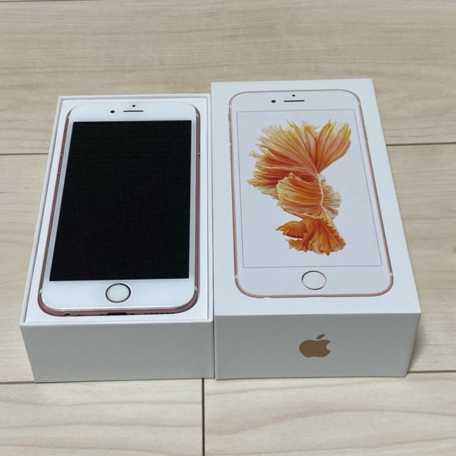 iPhone6s gold 128GB simフリー