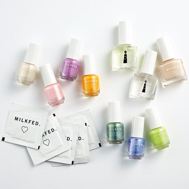 MILKFED.(ミルクフェド)のmini 3月号増刊　MILKFED.特製 春ネイル♡パーフェクトSET コスメ/美容のネイル(マニキュア)の商品写真