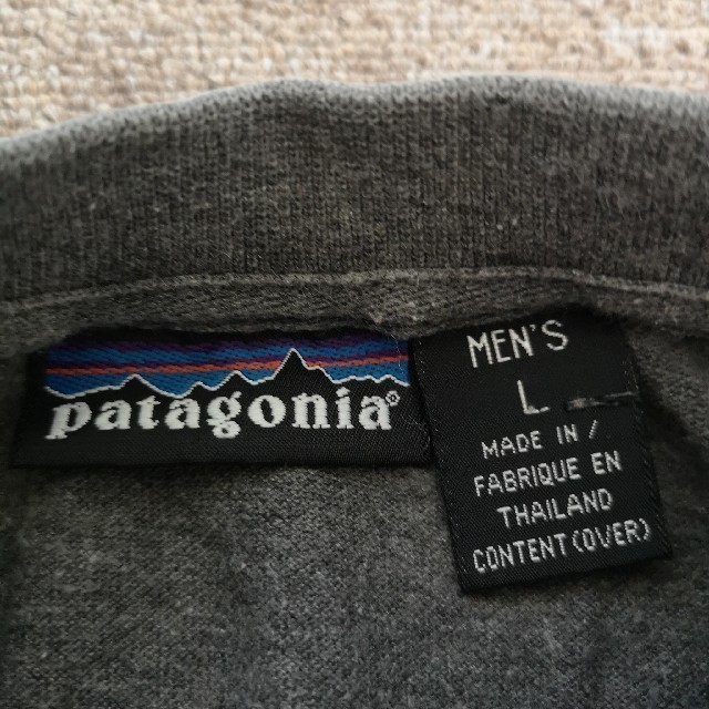 patagonia(パタゴニア)のパタゴニア　　ポロシャツ　　L　　大きい　半袖 メンズのトップス(ポロシャツ)の商品写真