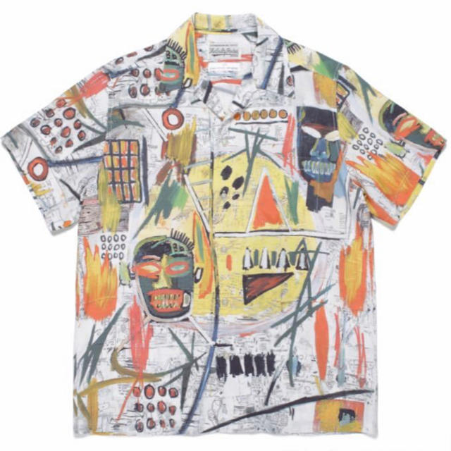 JEAN MICHEL BASQUIAT HAWAIIAN SHIRT  L