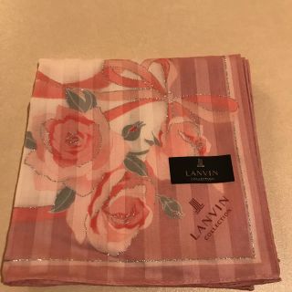 ランバン(LANVIN)の新品未使用　ランバン　大判　ハンカチ　スカーフ(ハンカチ)