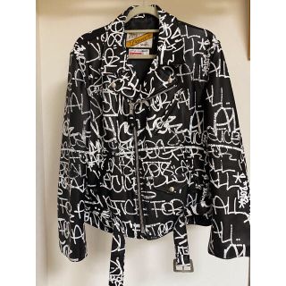 コムデギャルソン(COMME des GARCONS)のシュプリームとコムデギャルソンコラボ　ライダース(ライダースジャケット)