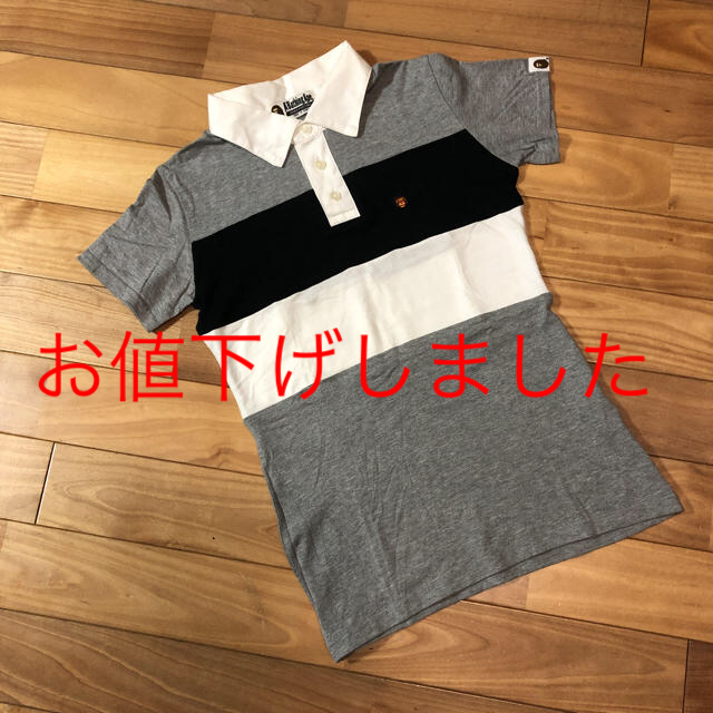 A BATHING APE(アベイシングエイプ)のABathingApe アベイシングエイプ　ポロシャツ　¥1799→¥1599 レディースのトップス(ポロシャツ)の商品写真